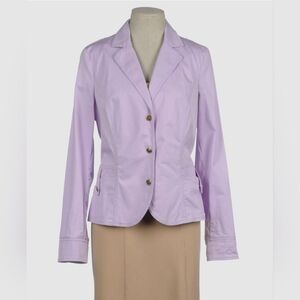 Trussardi Jeans jacket,  light purple color , size 44, usa 6-8